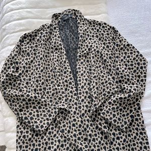 Religion Leopard Cardigan